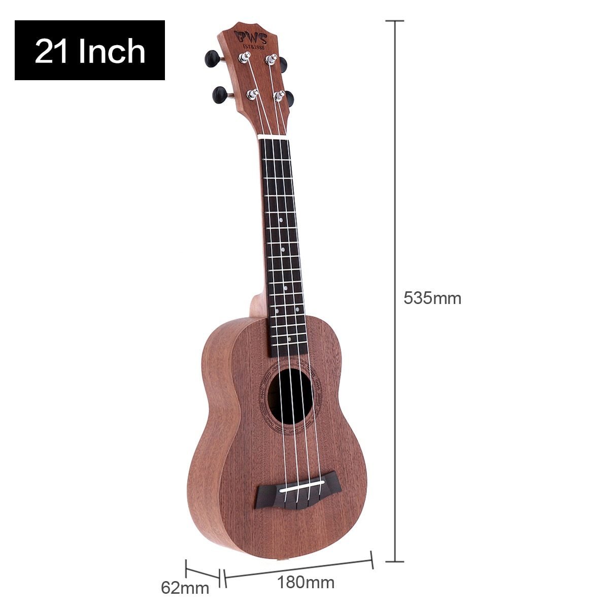 21 / 23 / 26 Inch Tenor Ukulele Concert Acoustic Guitarra Cutaway 4 String Guitar Mahogany Wood Ukelele Hawaii Soprano Ukulele - AKLOT