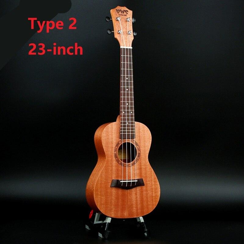 21 Inch /23 Inch / 26 Inch Concert Ukulele Hawaiian Guitar Four String Guitar Mahogany Wood Ukulele as Birthday Christmas Gifts - AKLOT