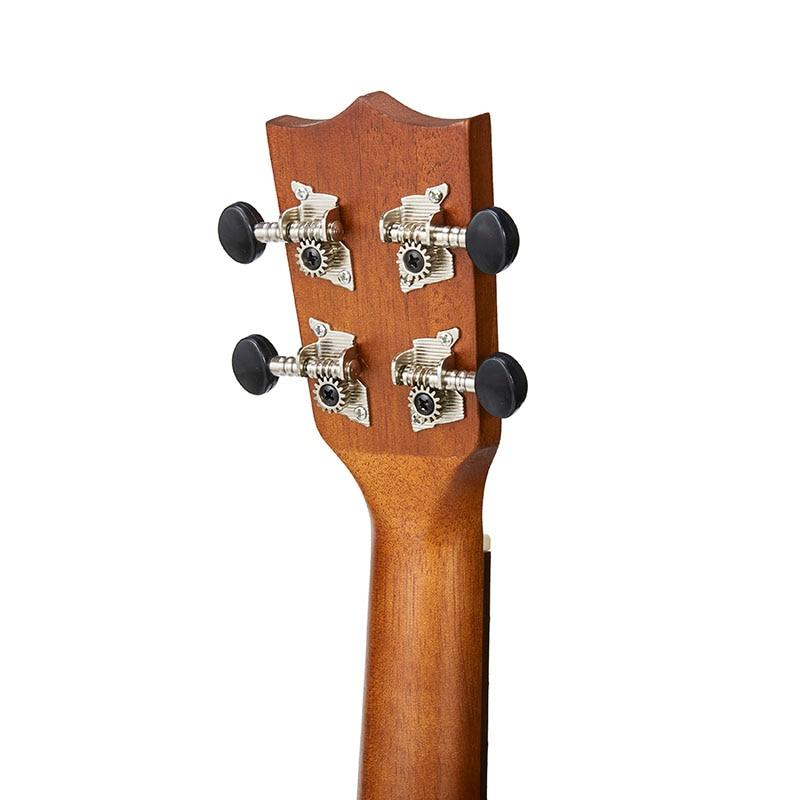 21 Inch Ukulele Soprano Beginner Ukulele Guitar Ukulele Mahogany Neck Delicate Tuning Peg 4 Strings Wood Ukulele - AKLOT