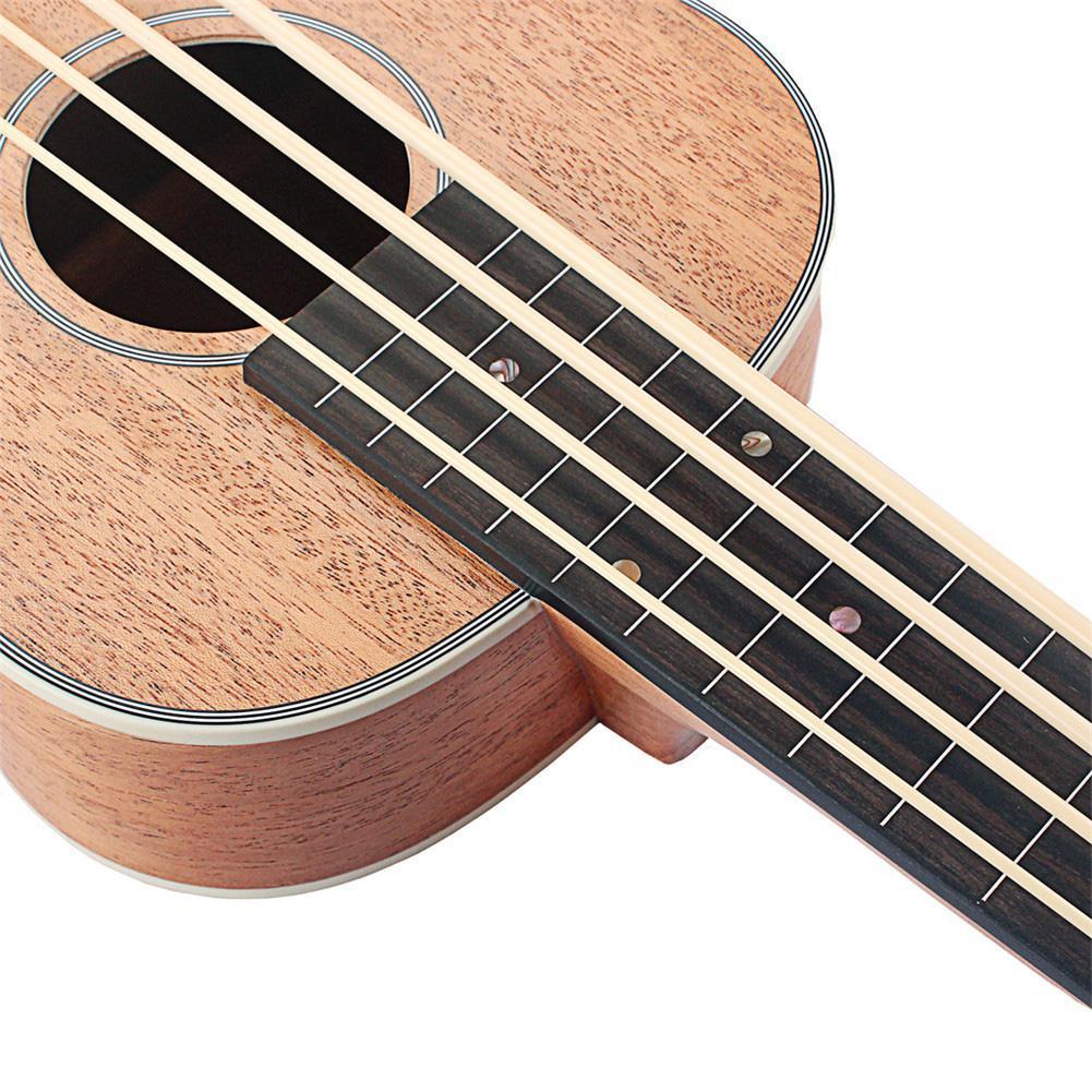 30 Inch Electric Ukulele 30 Inch 4 Strings Mahogany Ukulele Rosewood Fretboard & Bridge Guitar Music Instrument for Guitar Music - AKLOT