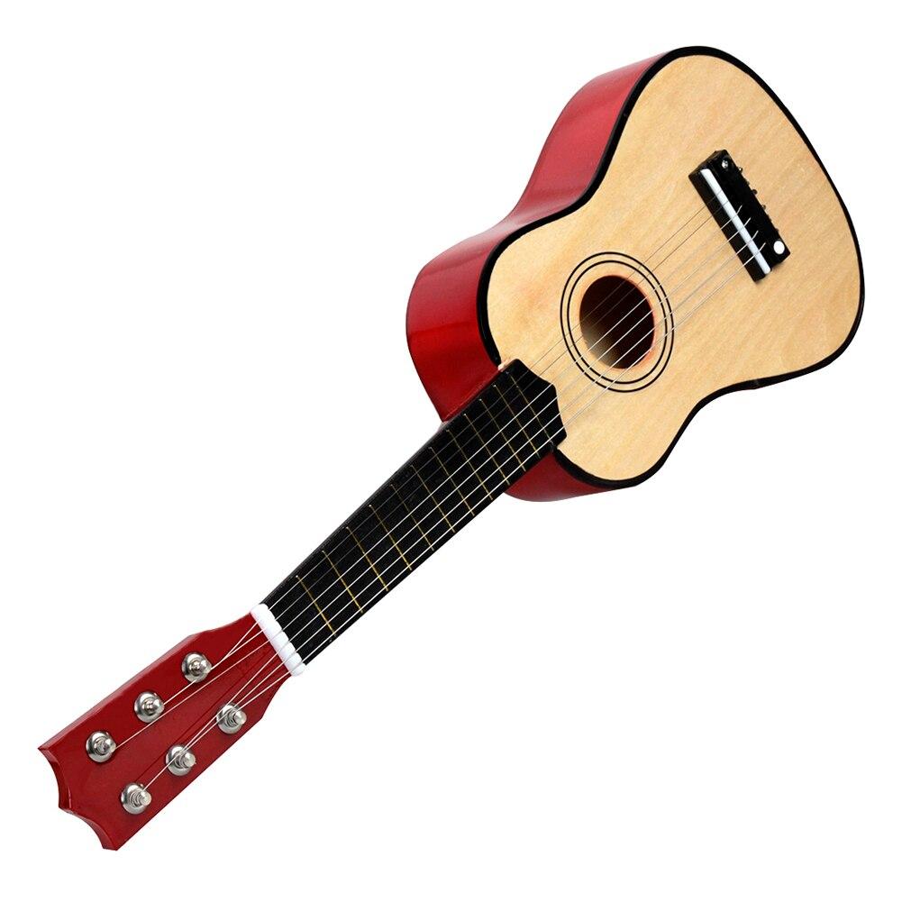 6 Strings Ukulele Mini Guitar Portable 21 inch Musical Instrument Children Gift Musical Enjoyable Instrument Supplies - AKLOT