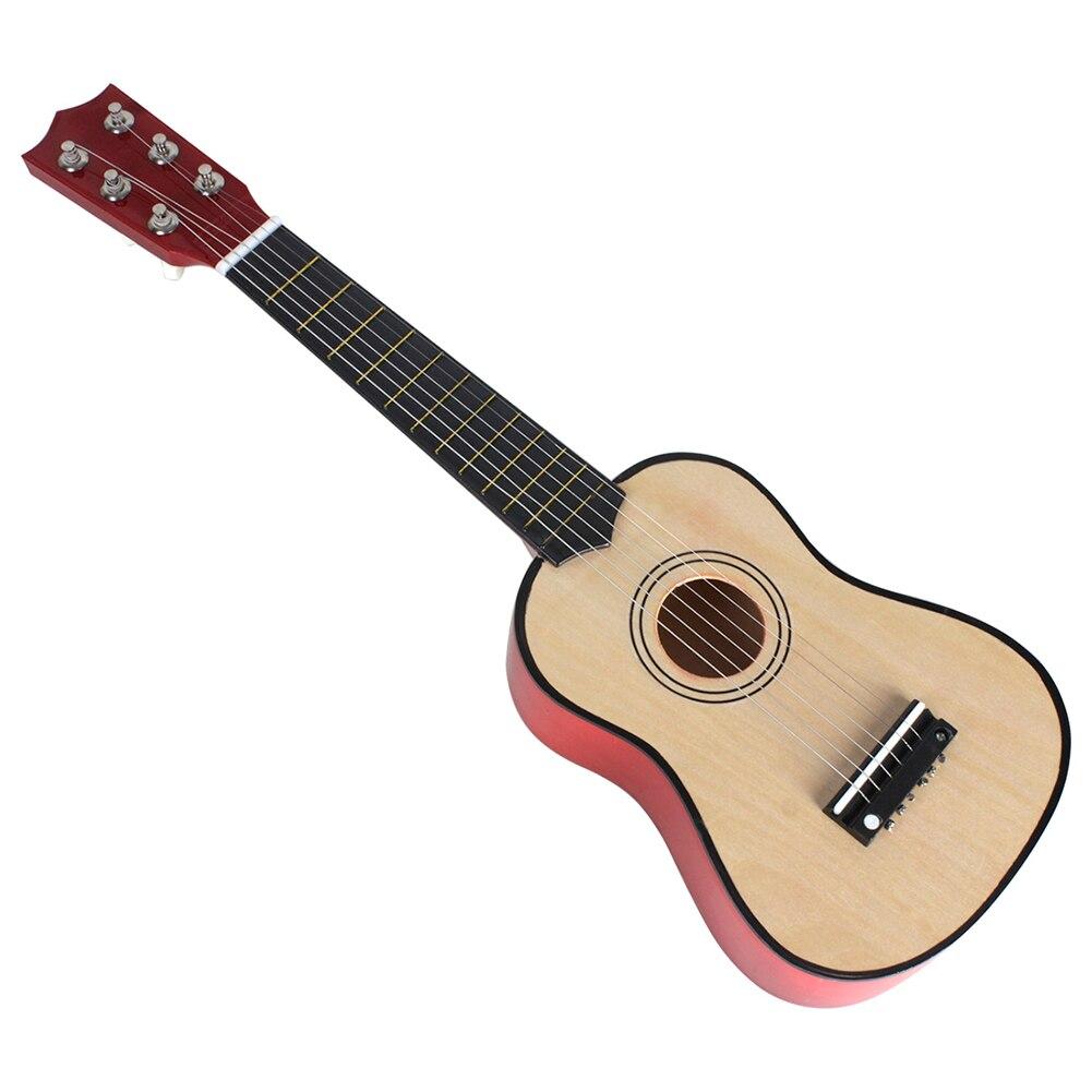 6 Strings Ukulele Mini Guitar Portable 21 inch Musical Instrument Children Gift Musical Enjoyable Instrument Supplies - AKLOT