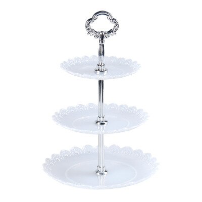 7 Styles Detachable Cake Stand European Style 3 Tier Pastry Cupcake Fruit Plate Serving Dessert Holder Wedding Party Home Decor