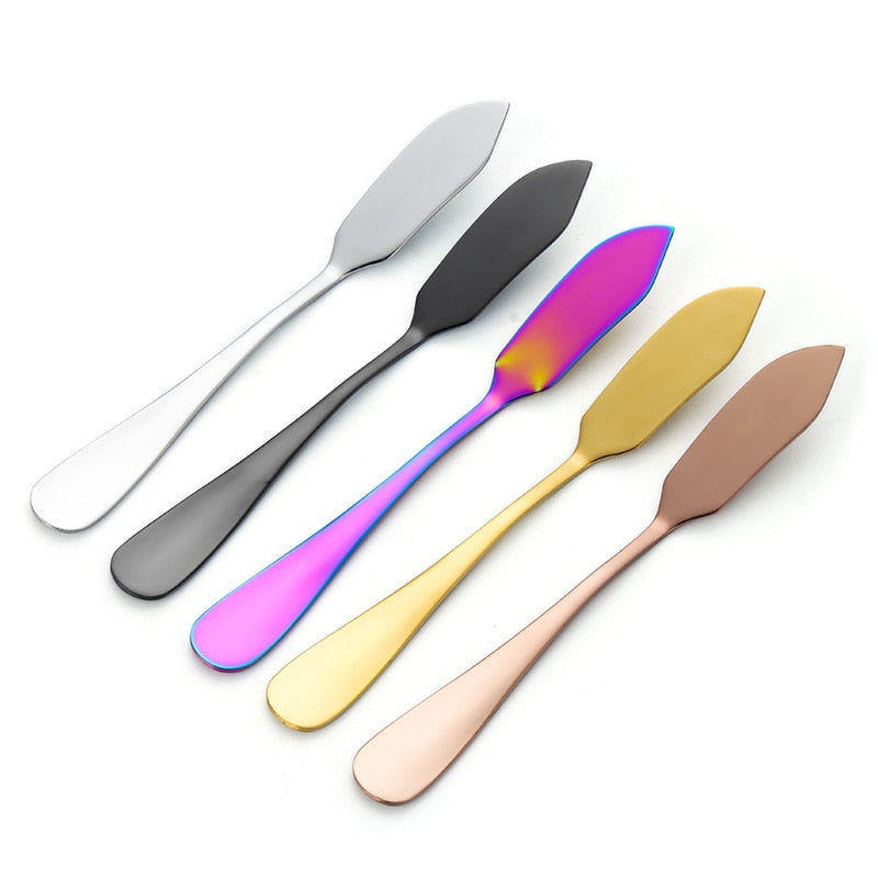 Multifunction Butter Knife Cheese Dessert Cheese Spreaders Cream Knifes Utensil Cutlery Dessert Tools for Toast Breakfast Tool