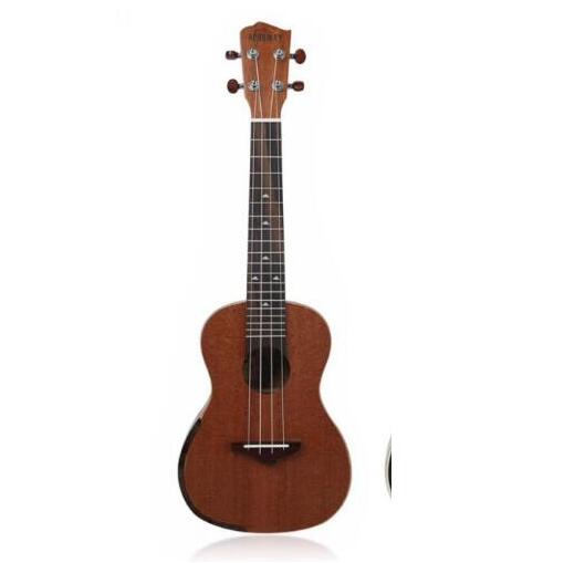 Acouway Ukulele Concert Soprano Tenor Ukulele 21" 24" 26" Sapele Ukulele Ukelele Aquila String Optinal Ukulele Bag Tuner Strap - AKLOT