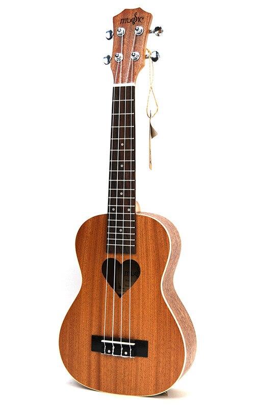 SevenAngel 23" Concert Ukulele 4 AQUILA Strings Hawaiian Mini Guitar Uku Acoustic Guitar Ukelele 12 Patterns guitarra send gifts - AKLOT