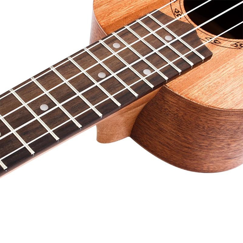 SOACH 21inch Ukulele Student Guitar Beginner Soprano handmade rosewood fingerboard Mahogany body Guitar 4 string - AKLOT