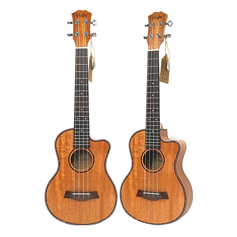 Tenor Acoustic 26 Inch Ukulele 4 Strings Guitar Travel Wood Mahogany Music Instrument - AKLOT