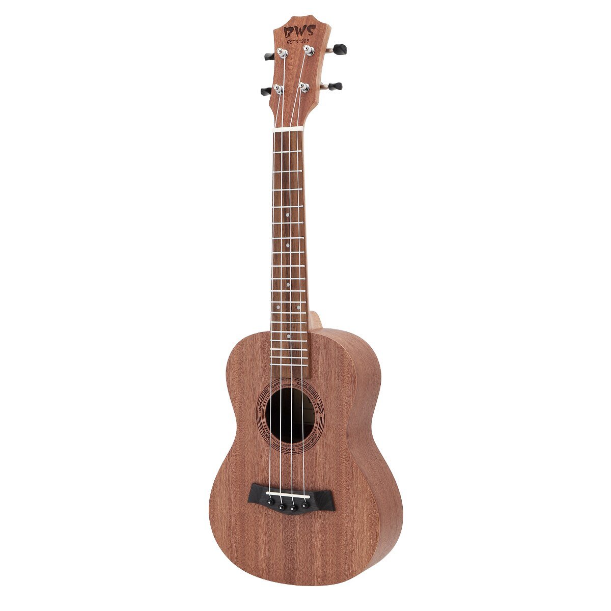 Ukulele 23 Inch Concert Ukulele Wood Hawaiian Four String Guitar Mahogany Wood Ukelele Christmas - AKLOT