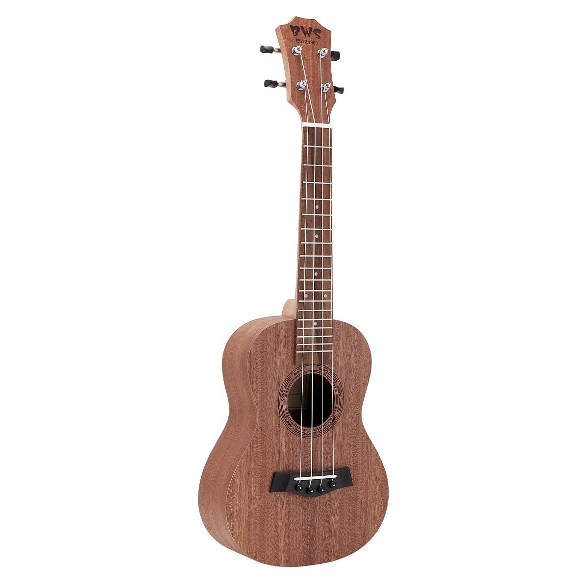 Ukulele 23 Inch Concert Ukulele Wood Hawaiian Four String Guitar Mahogany Wood Ukelele Christmas - AKLOT