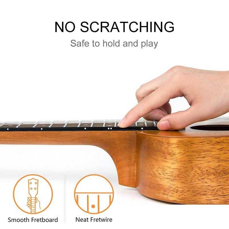 Ukulele Concert Soprano Tenor Kits Mahogany 21/23/26 inch Ukelele for Beginner + Bag Strap Case Tuner and Instruction Book - AKLOT